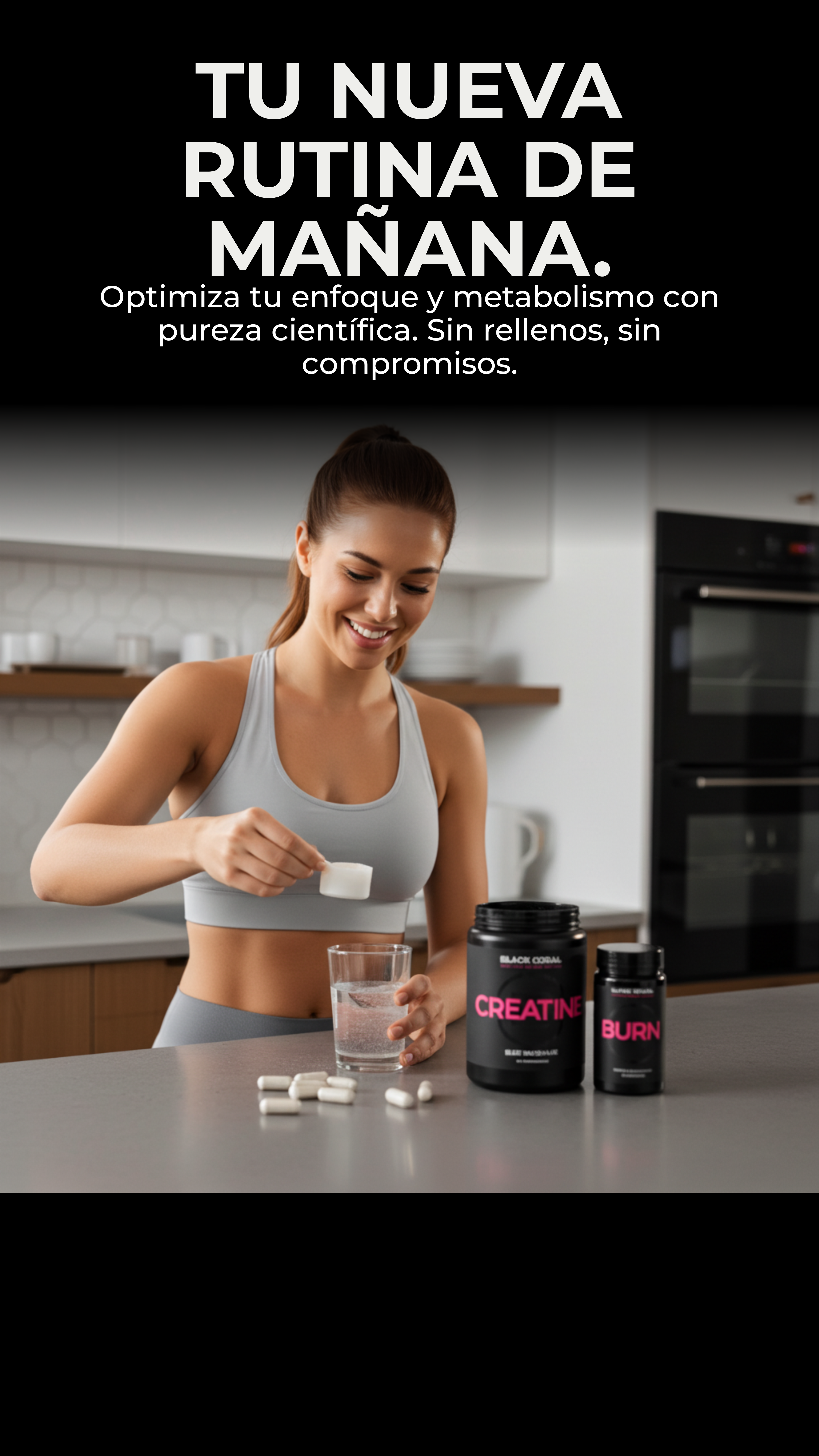 Stack de Rendimiento — Burn + Creatina